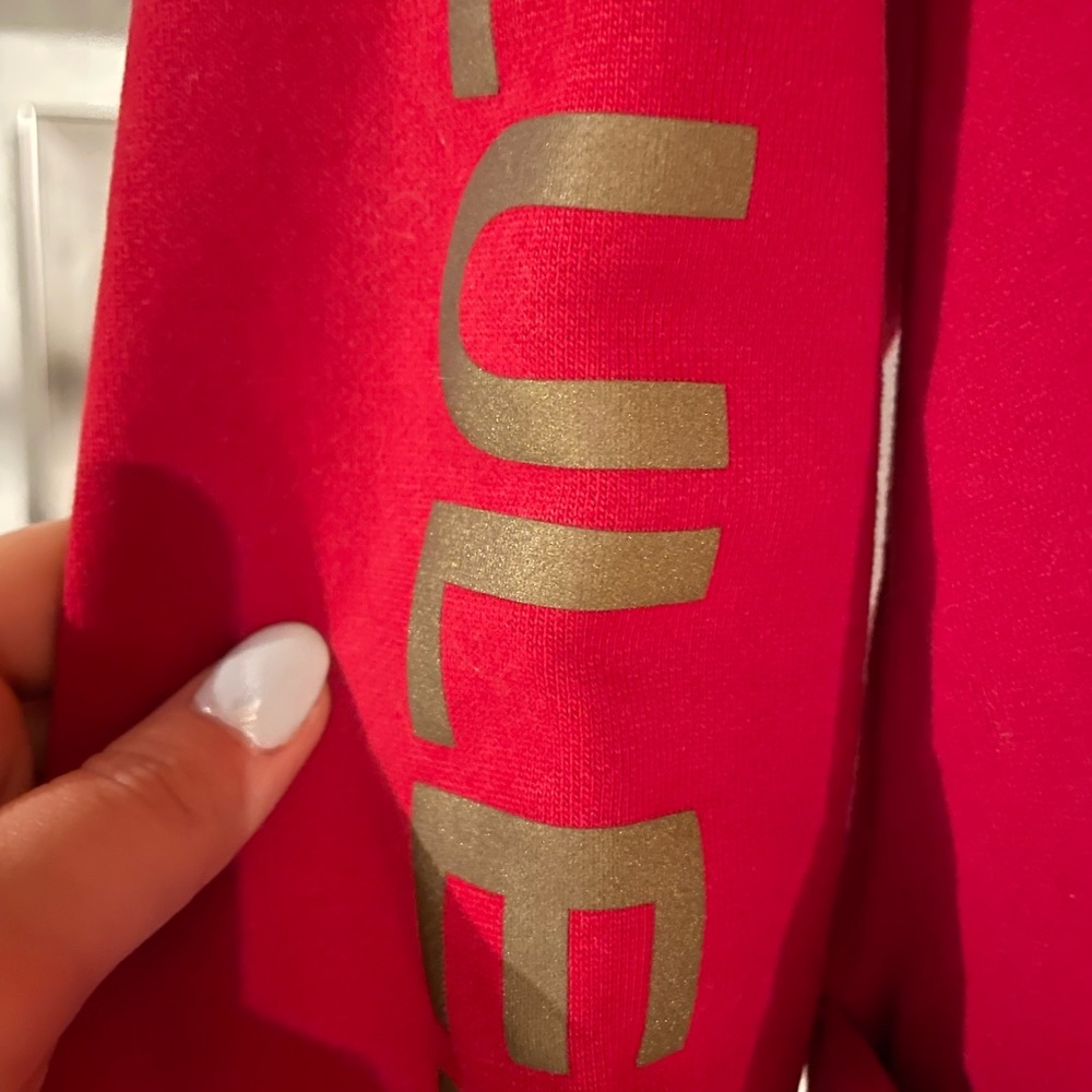 lululemon athletica Red Full-Zip Hooded Sweatshirt - Picture 4 of 5